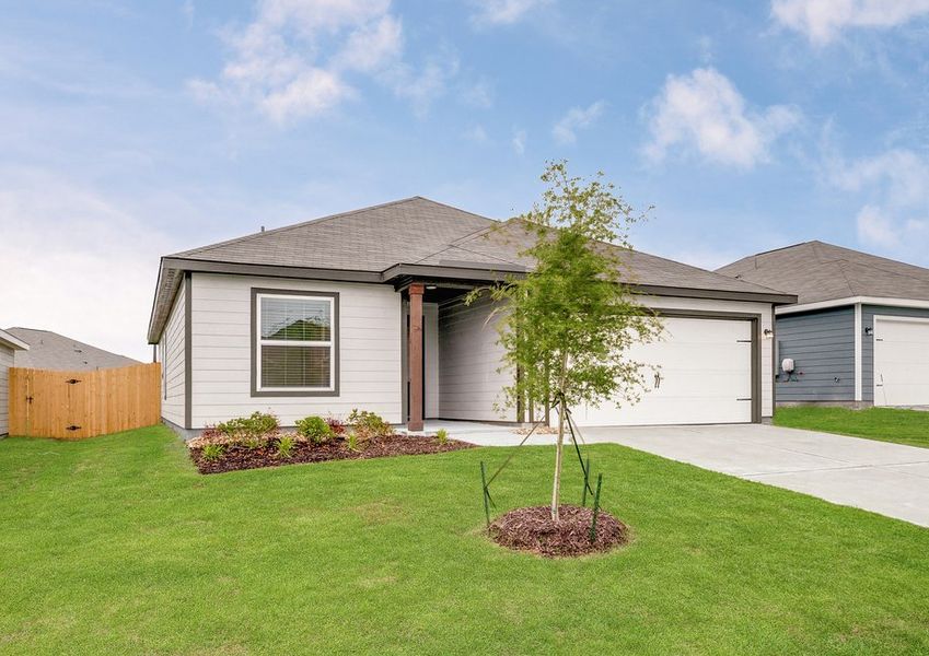 The Blanco has a gorgeous siding exterior. The Blanco has a gorgeous siding exterior.