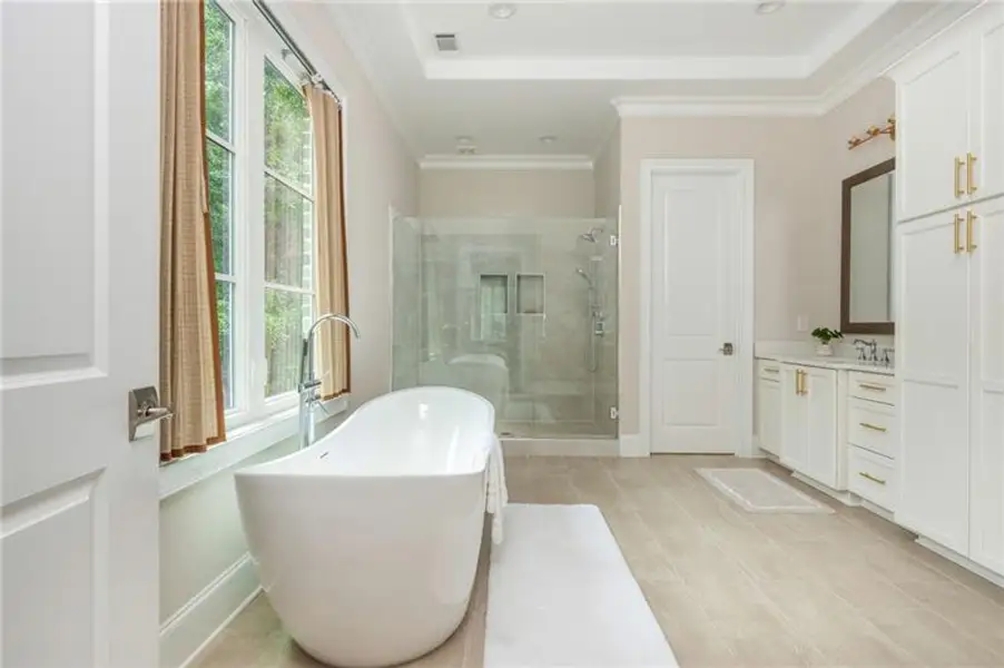 Furnished interior view inside a new home in , Brookhaven (Image 6).