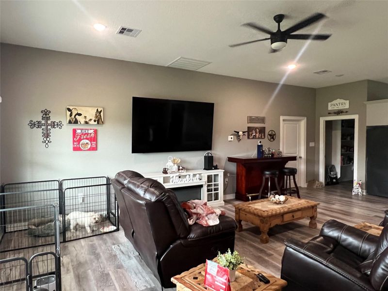 Furnished interior view inside a new home in , Brazoria (Image 3).
