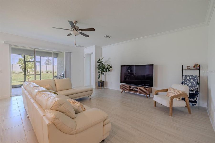 Furnished interior view inside a new home in Prosperity Lakes, Parrish (Image 13).
