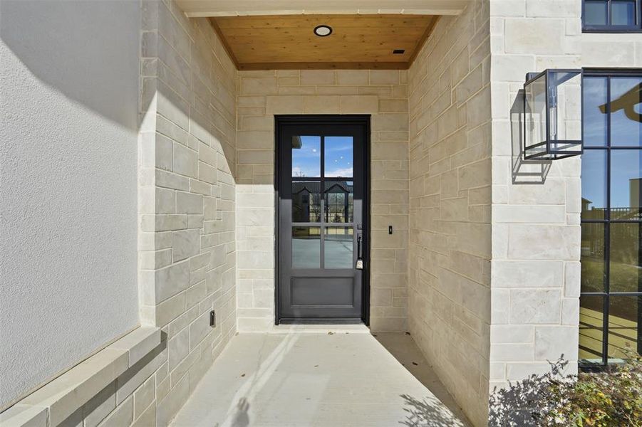 Exterior details and patio area of a home in , Fort Worth (Image 25).