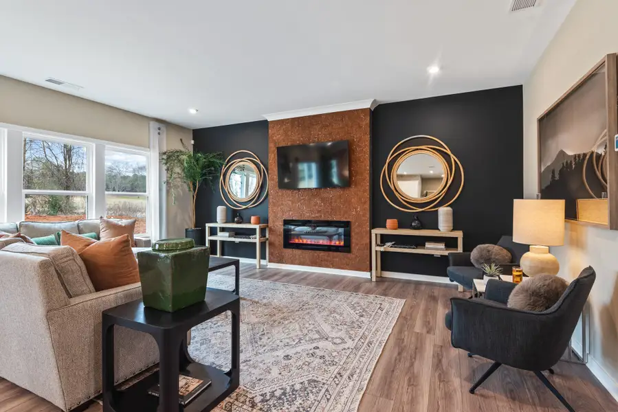 Furnished interior view inside a new home in Cherry Glen, Euharlee (Image 32).