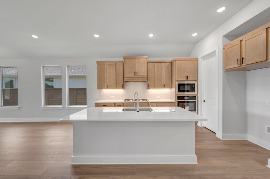 Furnished interior view inside a new home in Treeline, Justin (Image 8).