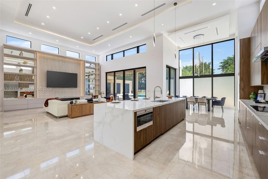 Furnished interior view inside a new home in , Cooper City (Image 28).