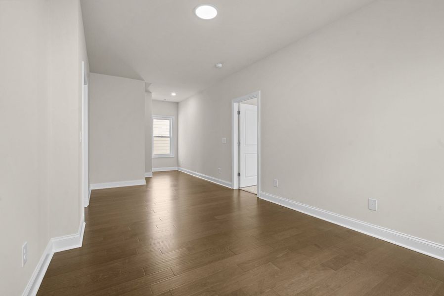 Representative unfurnished interior of a home built from the The Carter by The Providence Group in Aberdeen, Hoschton (Image 45).