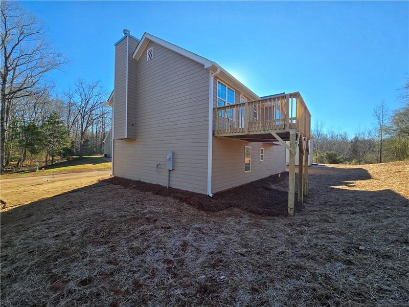 Exterior details and patio area of a home in , Gainesville (Image 16). Exterior details and patio area of a home in , Gainesville (Image 16).