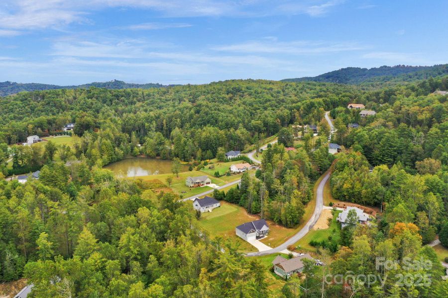 Nestled in a quiet Community