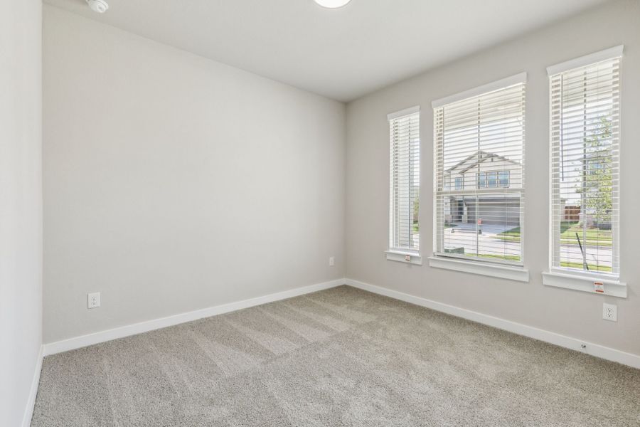 Representative unfurnished interior of a home built from the Stanley II | Ventana by Trophy Signature Homes in Ventana, Fort Worth (Image 34).