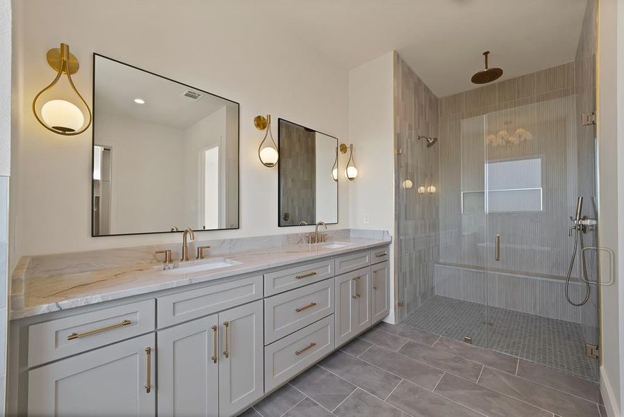 Furnished interior view inside a new home in , Weatherford (Image 16). Furnished interior view inside a new home in , Weatherford (Image 16).