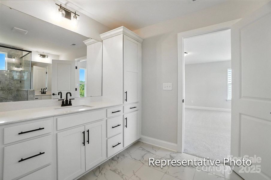 Furnished interior view inside a new home in The Meadows at Laurelbrook, Sherrills Ford (Image 11).