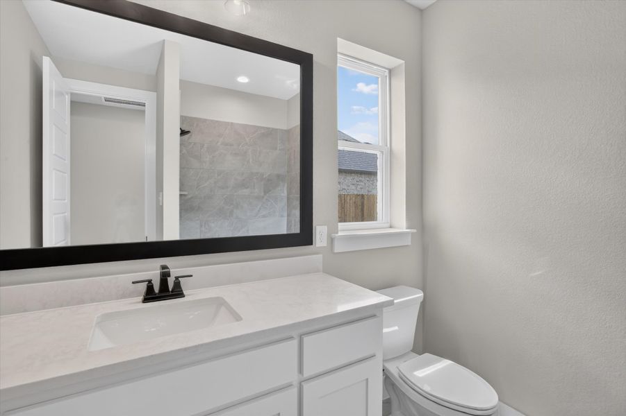 Furnished interior view inside a new home in Coyote Crossing, Godley (Image 15).
