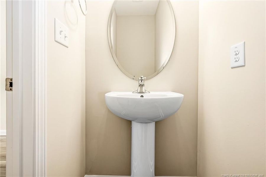 First Floor Half Bath First Floor Half Bath
