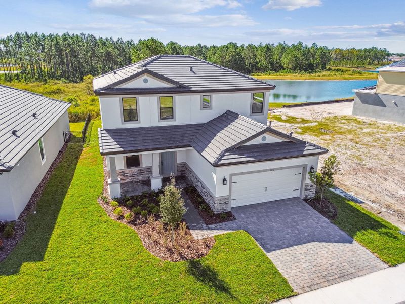 Image 71 representing the 50 ' - Saratoga by William Ryan Homes in Tamarack at Two Rivers, Zephyrhills, FL.