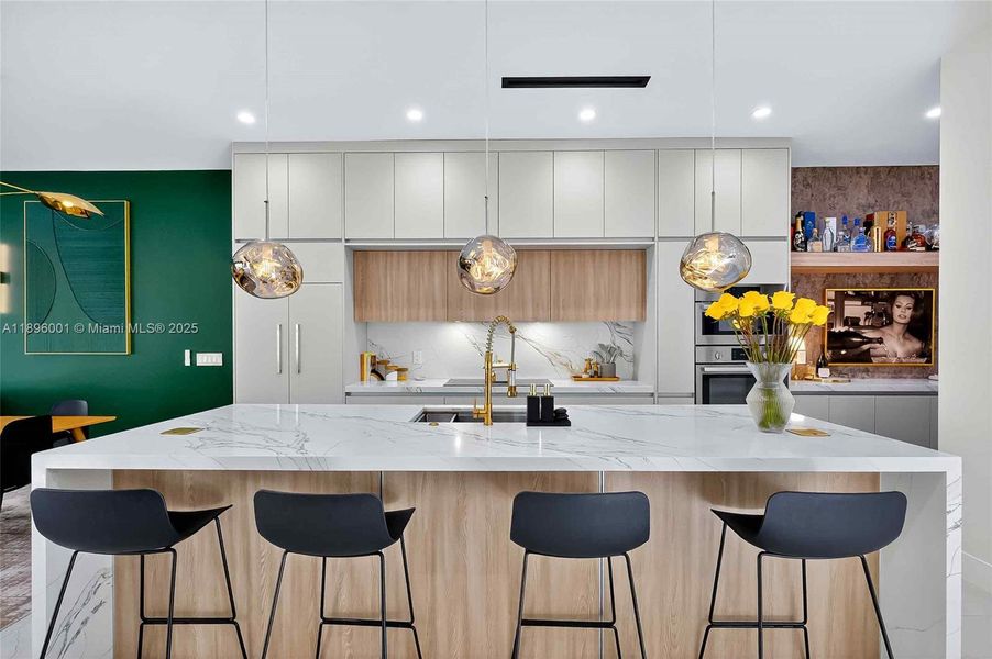 Furnished interior view inside a new home in , Fort Lauderdale (Image 8).