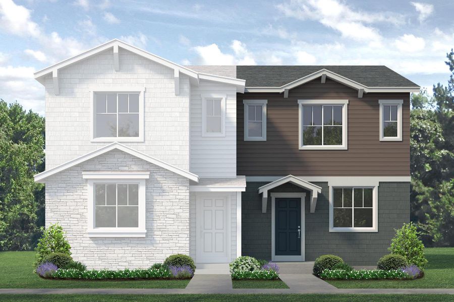 Exterior | Congaree | Spring Valley | New Homes In Longmont, CO By Landsea Homes