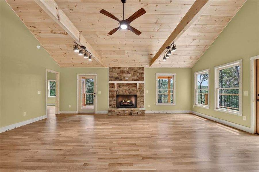 Spacious, unfurnished interior of a new home in , Ellijay (Image 17). Spacious, unfurnished interior of a new home in , Ellijay (Image 17).