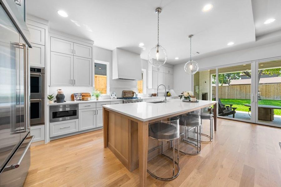 Furnished interior view inside a new home in , Dallas (Image 29).