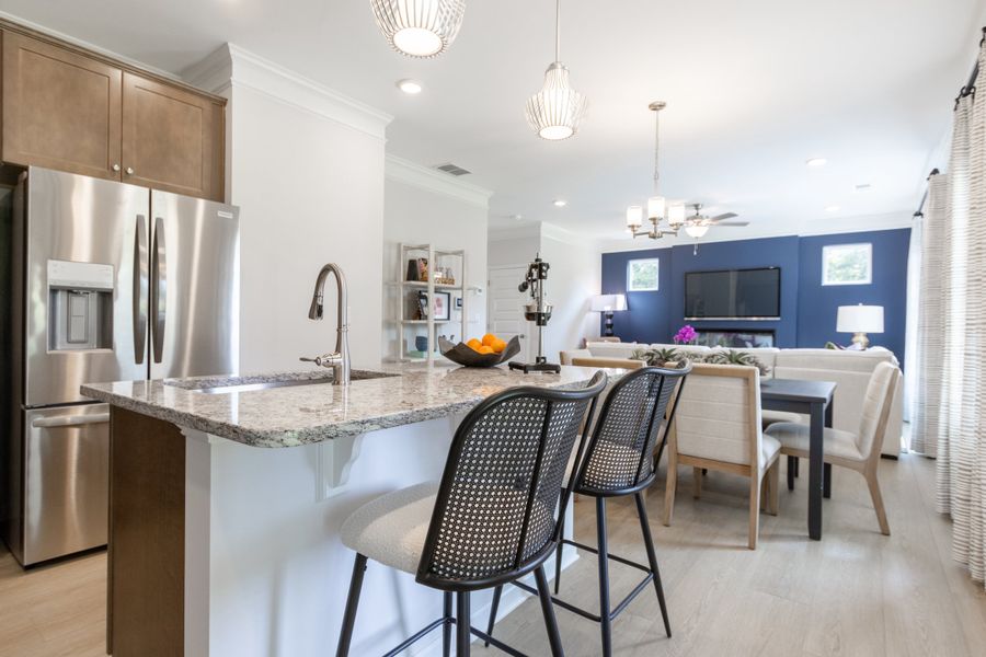 Furnished interior view inside a new home in Trellis Park, Hampton (Image 7).