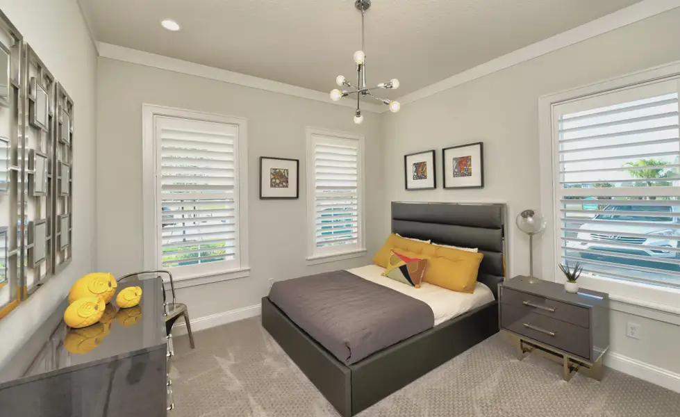 Furnished interior view inside a new home in Seven Pines, Jacksonville (Image 5).