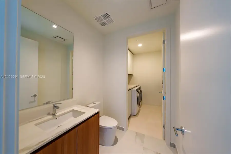 Furnished interior view inside a new home in , Miami (Image 5).