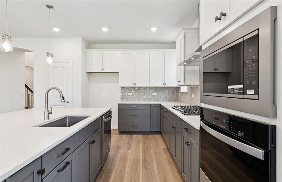 Spacious kitchen *real home pictured