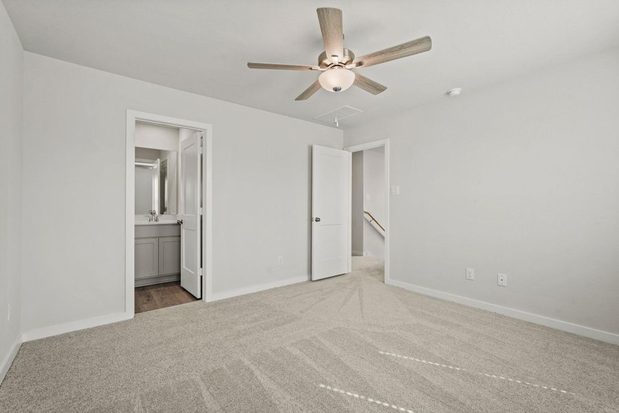Spacious, unfurnished interior of a new home in Reveille Estates, Bryan (Image 21).