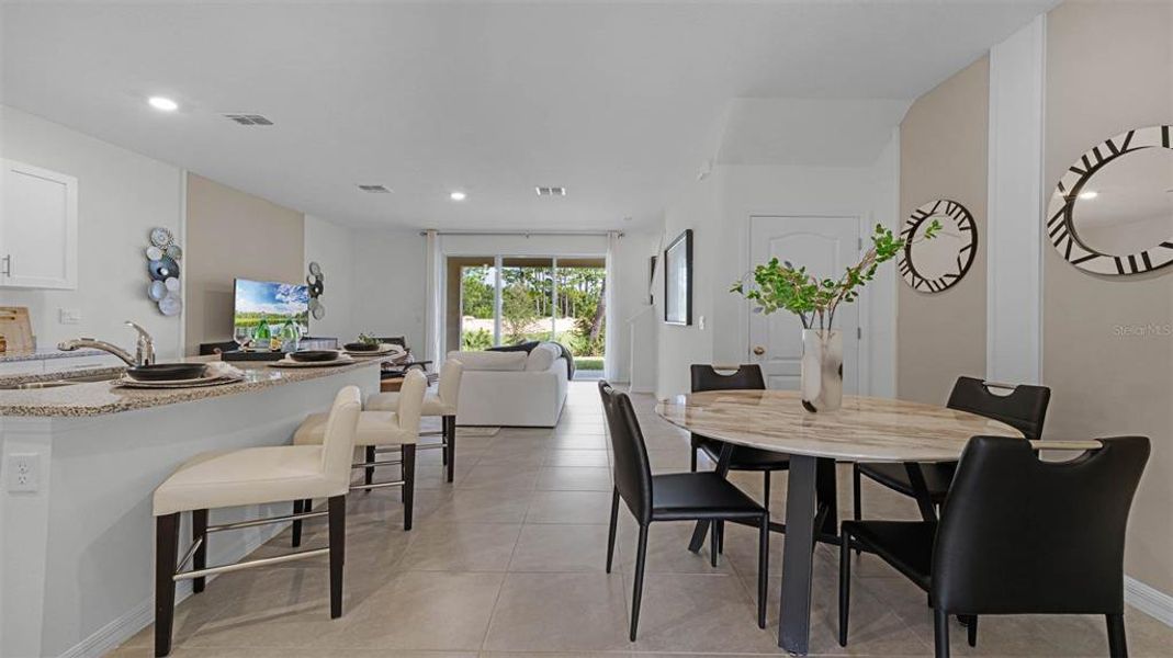 Furnished interior view inside a new home in , St. Cloud (Image 11).