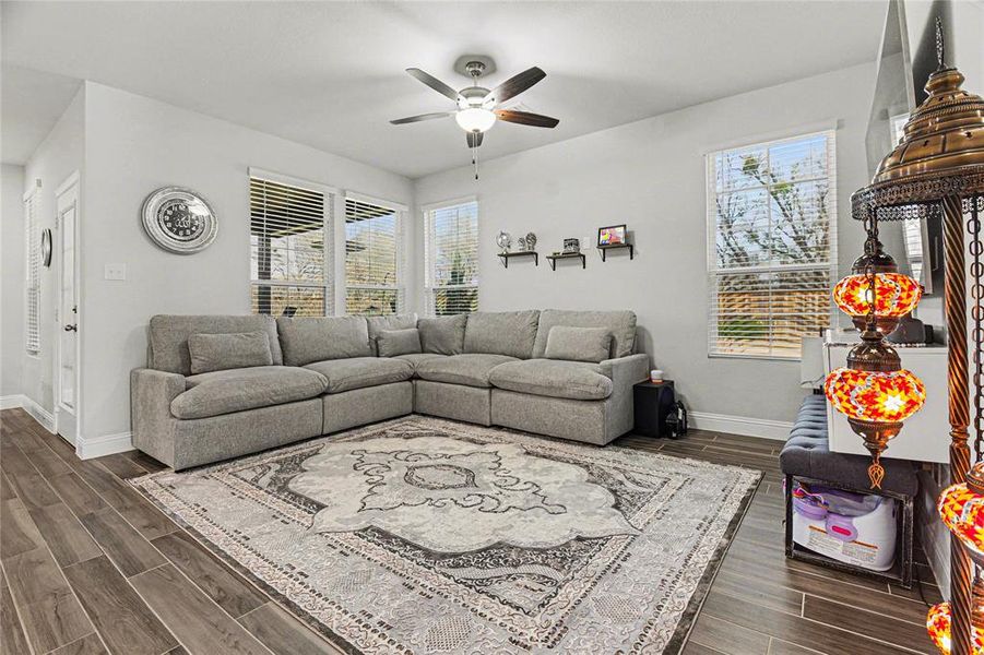 Furnished interior view inside a new home in , Rowlett (Image 7).