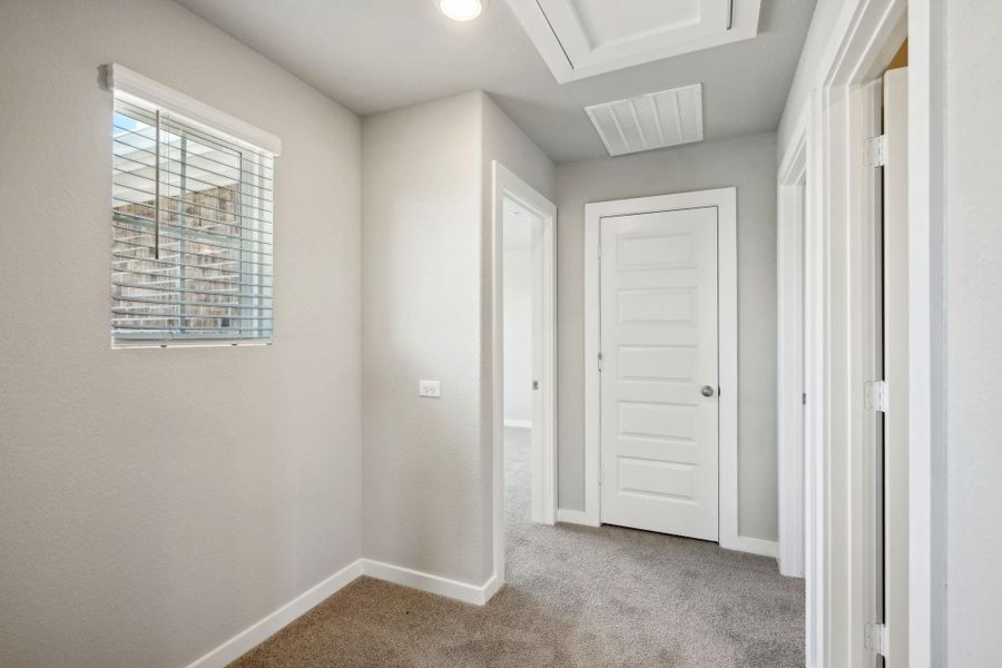 Photo is not of the actual home, but is an inspirational photo of builder’s model home and may depict options, furnishings, and/or decorator features that are not included