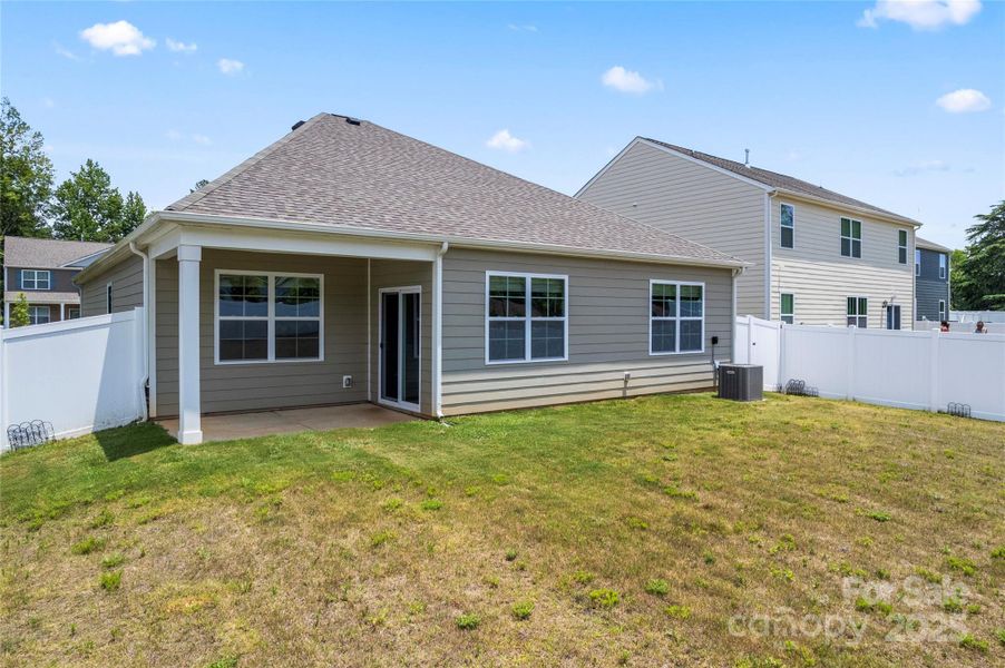 Exterior details and patio area of a home in Azalea Ridge, Mount Holly (Image 20).