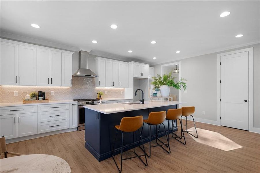 Furnished interior view inside a new home in , Ball Ground (Image 13).