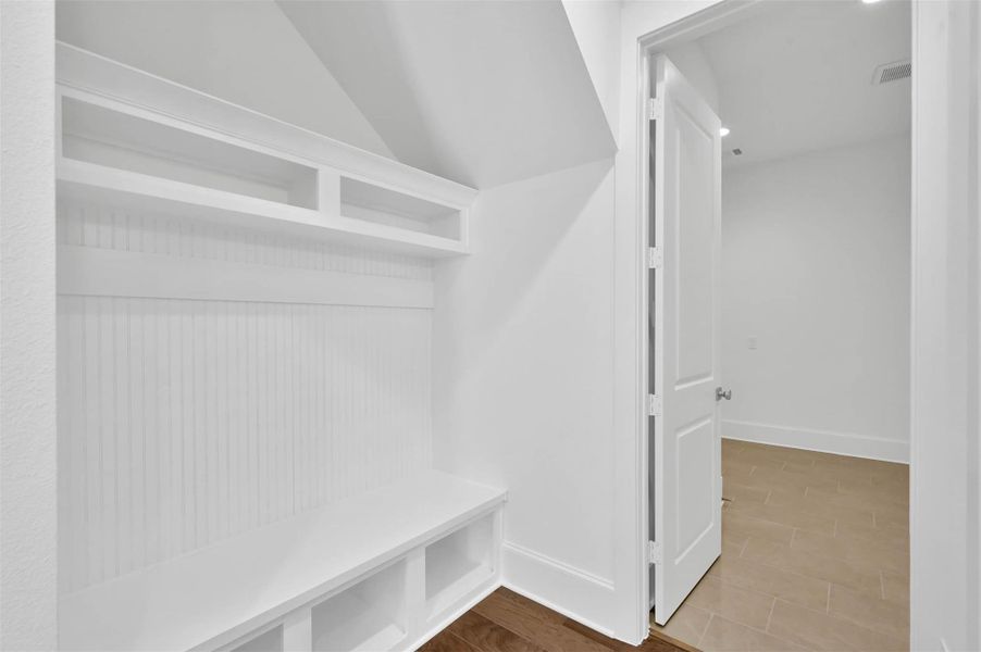 Custom built-ins are convenient for purses, backpacks, shoes and gear. Custom built-ins are convenient for purses, backpacks, shoes and gear.