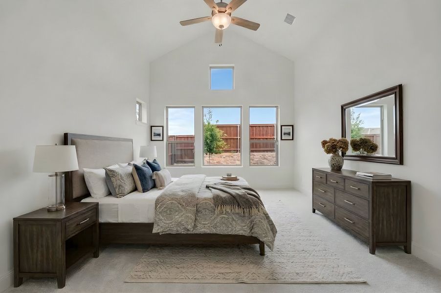 Furnished interior view inside a new home in Walsh Classic, Fort Worth (Image 6).