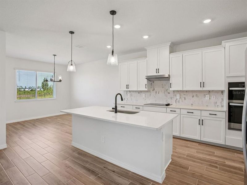 Furnished interior view inside a new home in Two Rivers - Signature Series, Zephyrhills (Image 12).