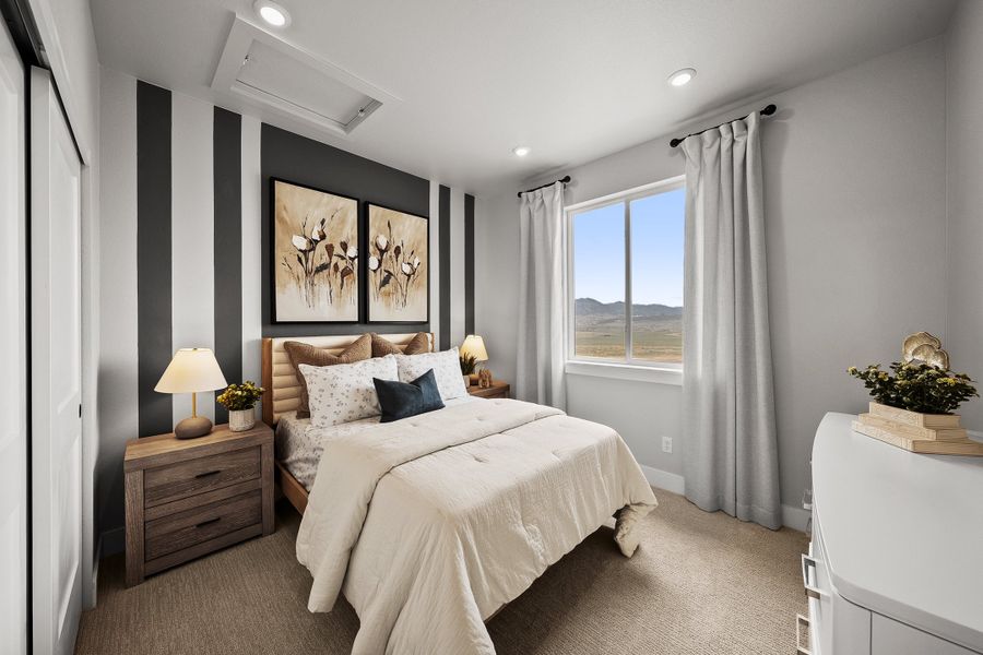 Representative furnished interior of a home built from the 3 by Trumark Homes in Trumark Homes at Sterling Ranch, Littleton (Image 40).