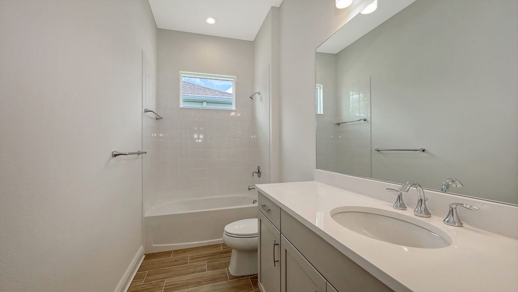 Furnished interior view inside a new home in Wildleaf at North River Ranch, Parrish (Image 12).