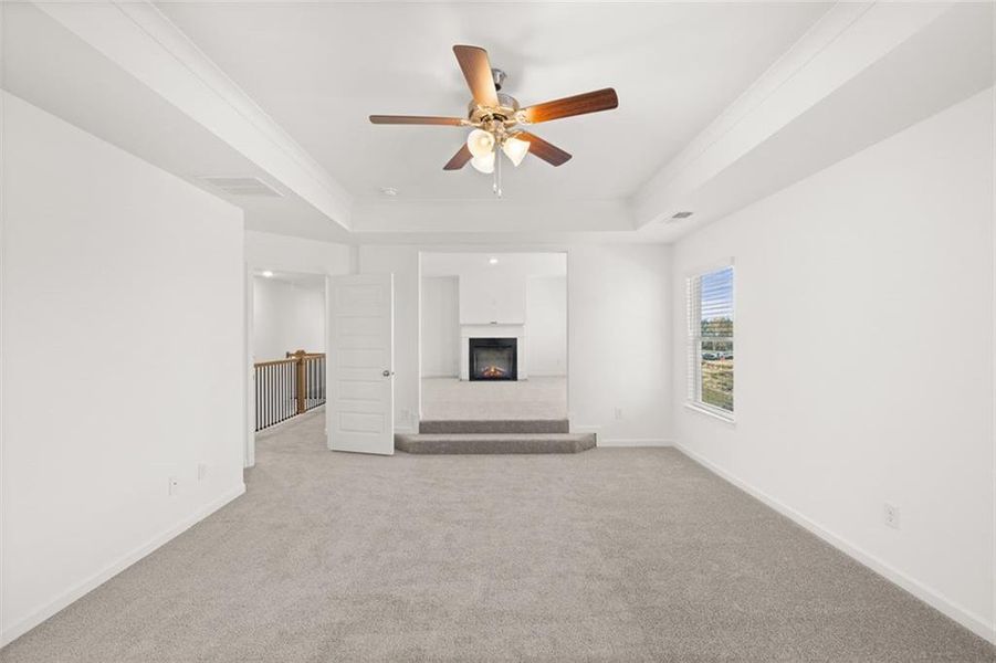 Spacious, unfurnished interior of a new home in The Gates at Pates Creek, Hampton (Image 38).