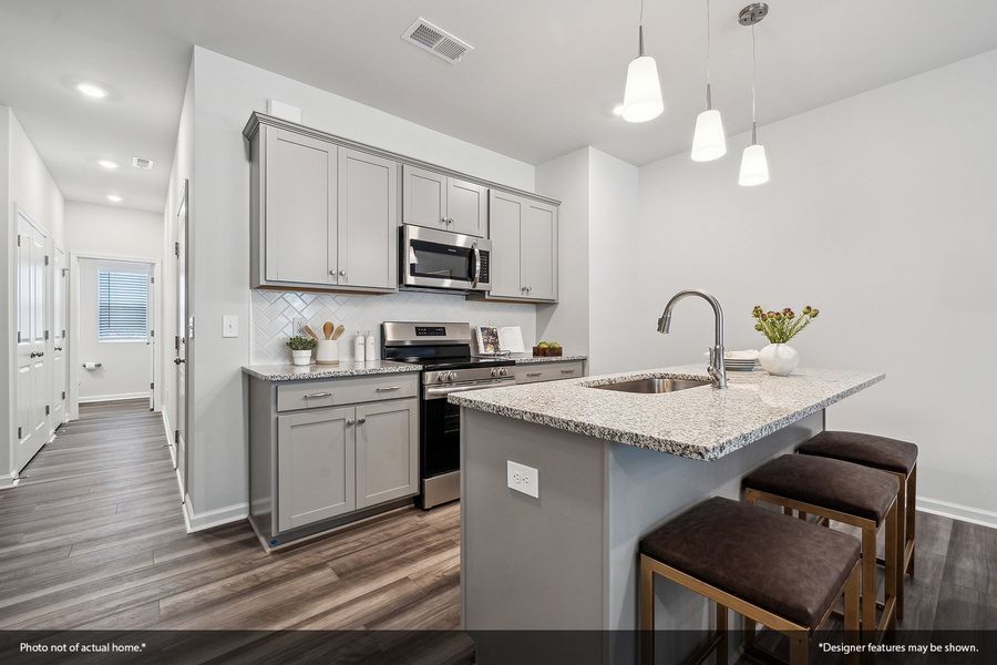 Furnished interior view inside a new home in Renaissance at White Oak, Garner (Image 8).