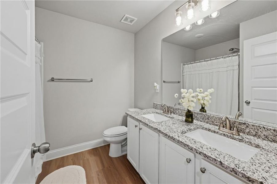 Furnished interior view inside a new home in , McDonough (Image 45).