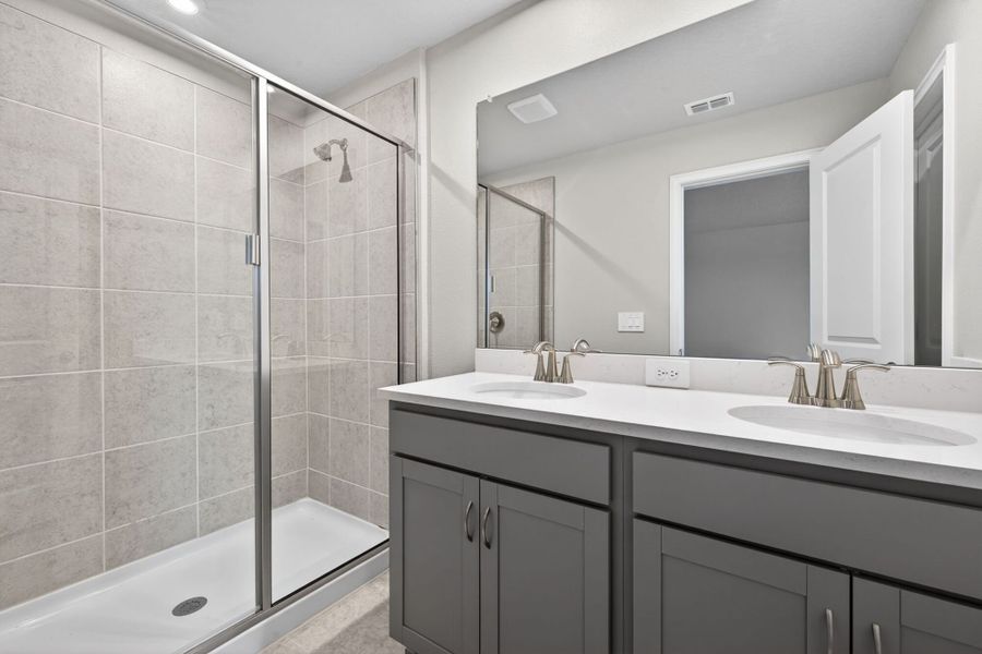 Furnished interior view inside a new home in Crosswind Ranch, Parrish (Image 7).