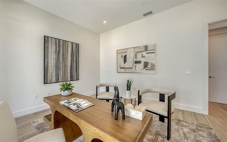 Furnished interior view inside a new home in , Sarasota (Image 26).