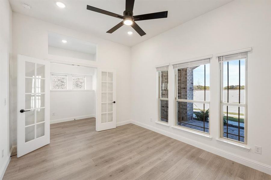 Spacious, unfurnished interior of a new home in Meadow Vista 50-55, Anna (Image 23). Spacious, unfurnished interior of a new home in Meadow Vista 50-55, Anna (Image 23).