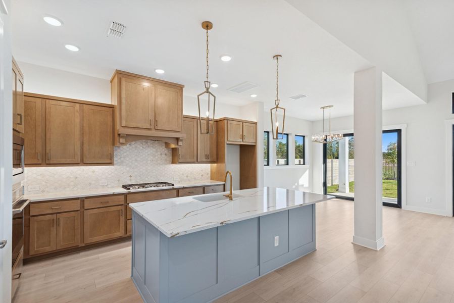 Furnished interior view inside a new home in ARTAVIA 50' Homesites, Conroe (Image 5).