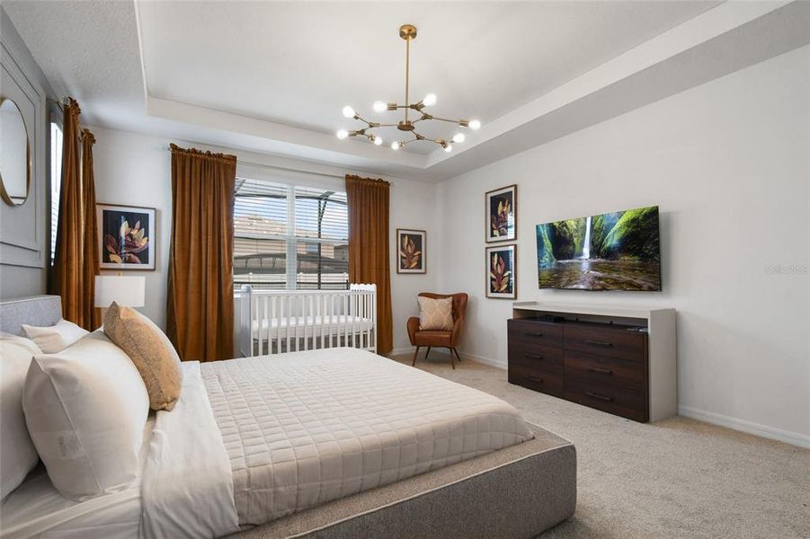 Furnished interior view inside a new home in , Kissimmee (Image 44).