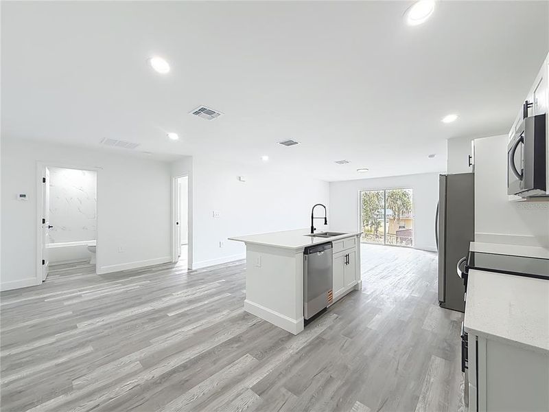 Furnished interior view inside a new home in , Ocala (Image 8).