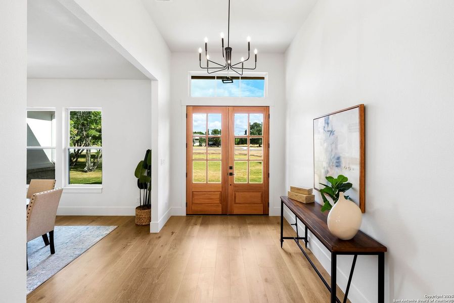 Furnished interior view inside a new home in , Bandera (Image 8). Furnished interior view inside a new home in , Bandera (Image 8).