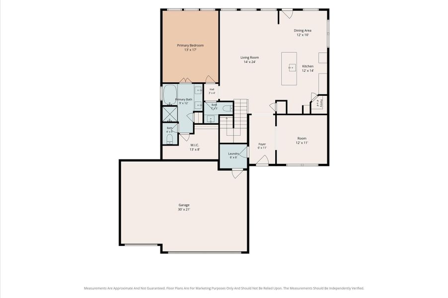 2D floor plan layout of this home in , Angleton, TX (Image 4).