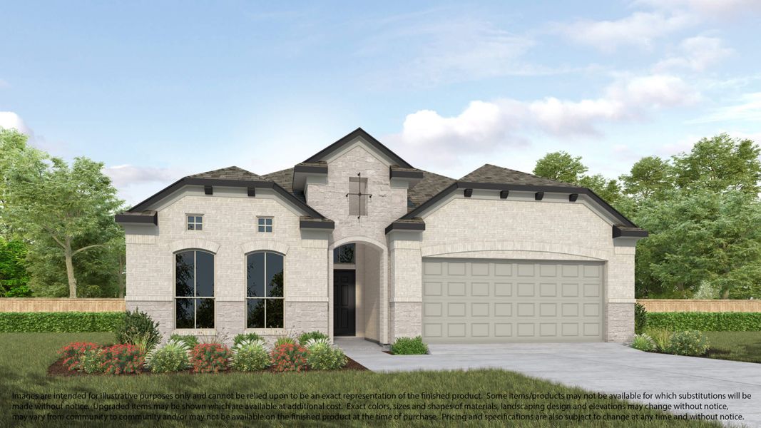 Representative exterior photo of a completed home built from the 521 by Long Lake Ltd. in Beacon Hill, Waller, TX (Image 5). Representative exterior photo of a completed home built from the 521 by Long Lake Ltd. in Beacon Hill, Waller, TX (Image 5).