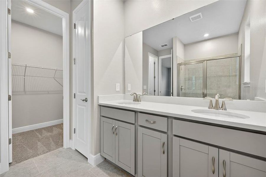 Furnished interior view inside a new home in Windwater, Parrish (Image 12).