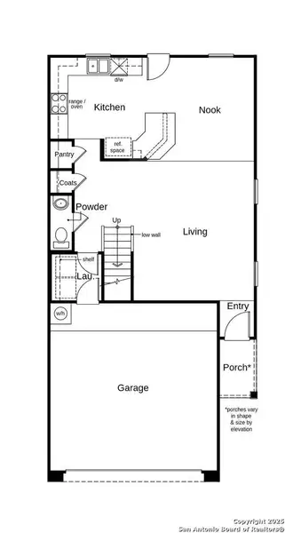2D floor plan layout of this home in Spanish Trails Villas, San Antonio, TX (Image 3). 2D floor plan layout of this home in Spanish Trails Villas, San Antonio, TX (Image 3).